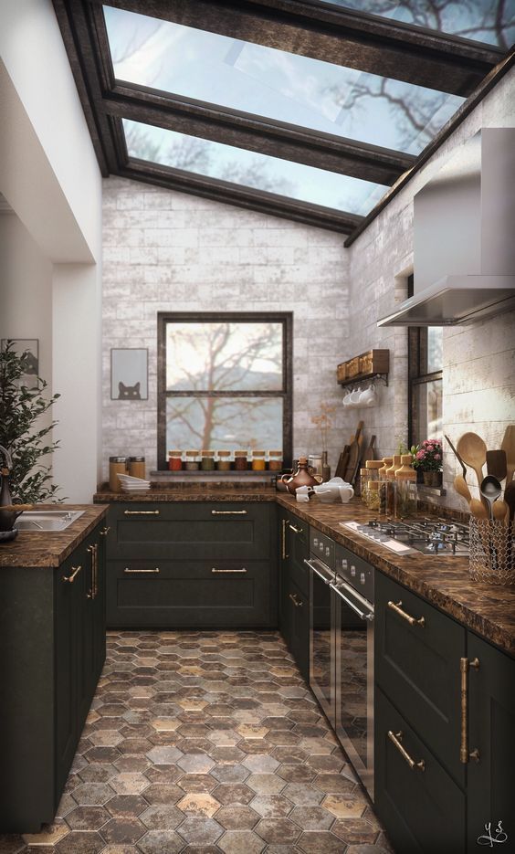 Black Modern Kitchen Design