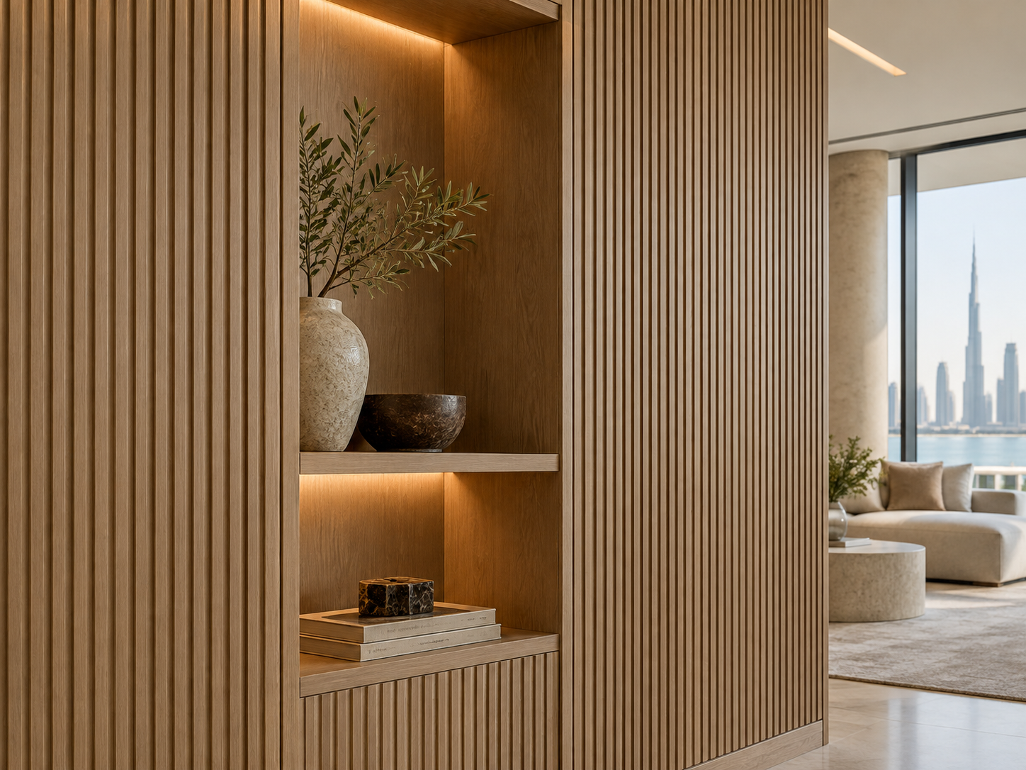 Feature walls with real presence