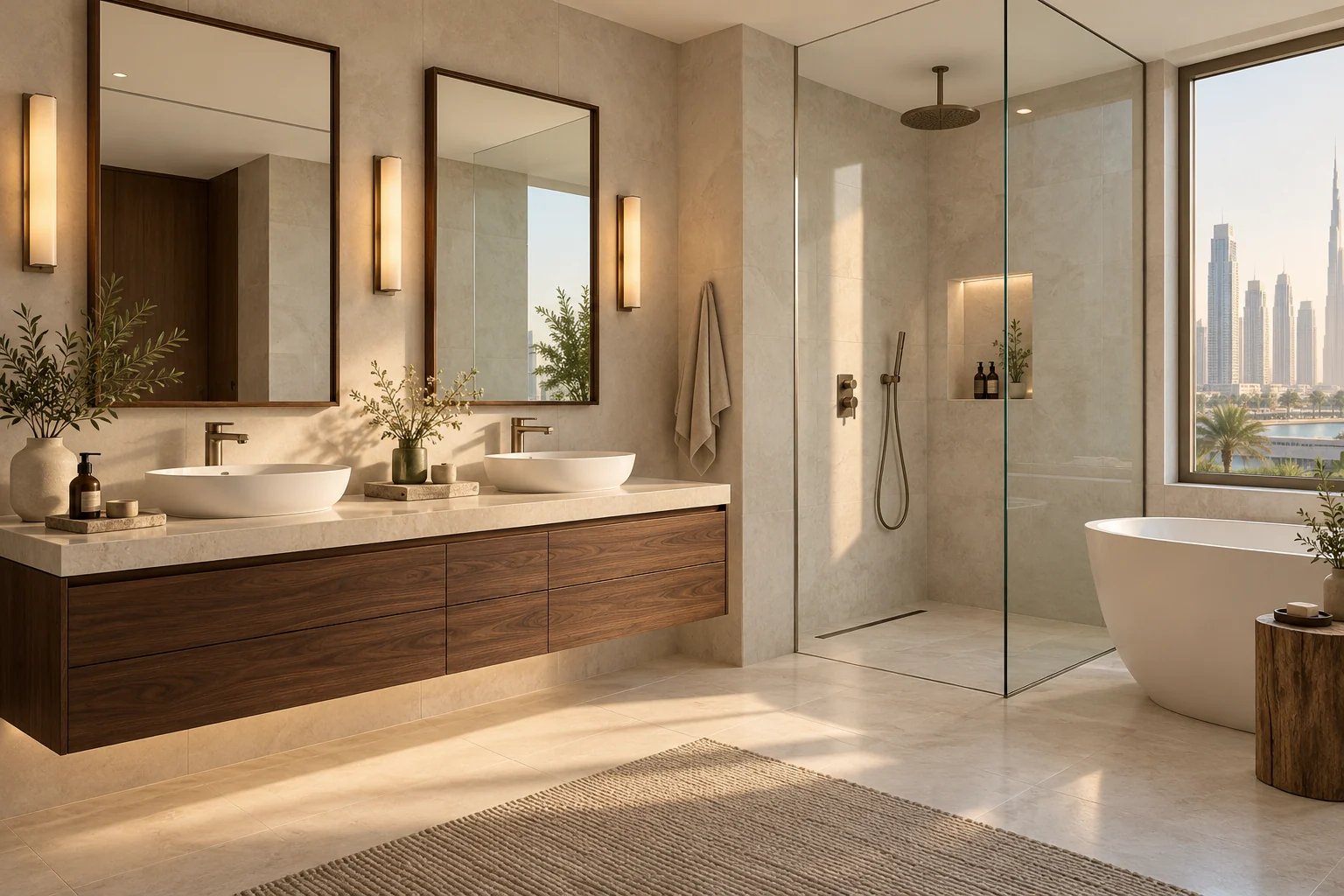 Bathroom Renovation in Dubai | Bamboo Woodworks